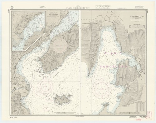 Japan : Naikai (Inland Sea) : plans in Hiroshima Wan