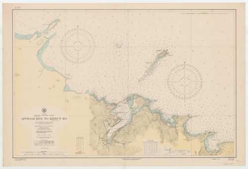 Japan : Taiwan (Formosa)-north coast : approaches to Kiirun (Kelung) Ko