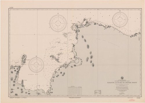 Eastern Archipelago : Celebes-northwest coast : Tanjung Lutuno to Dondo Point