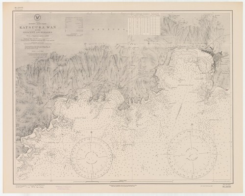 Japan : Honshu-east coast : Katsura Wan with adjacent anchorages