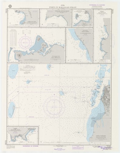 Indonesia, Sulawesi : ports in Makassar Strait