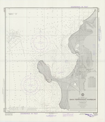 Philippines : west coast of Luzon : San Fernando Harbor