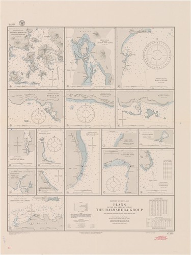 Eastern Archipelago : plans in the southern part of the Halmahera Group