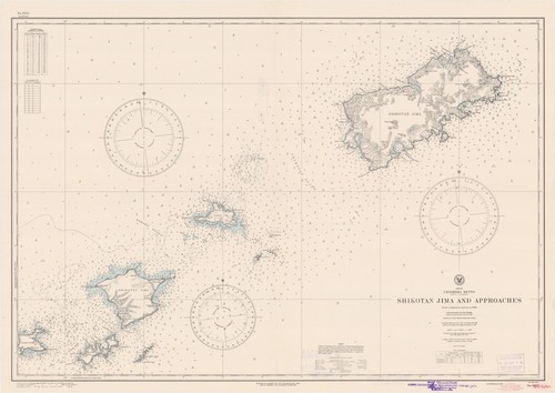 Japan : Chishima Retto (Kuril Islands) : Shikotan Jima and approaches