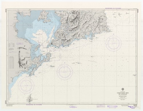 Asia : coast of China : Chiao-Chou Wan and approaches