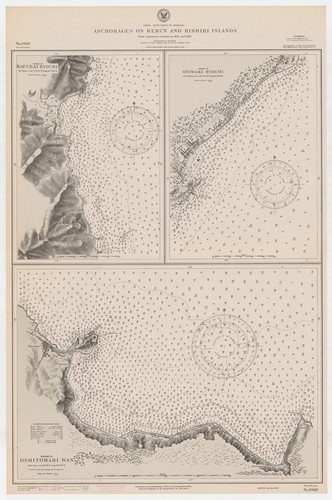 Japan-west coast of Hokkaido : anchorages on Rebun and Rishiri