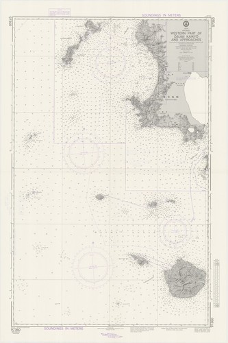 Japan : Kyushu : western part of Osumi Kaikyo and approaches