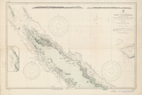 South Pacific Ocean : New Caledonia : northwestern part Belep Islands to Port Nepu (Mueo)