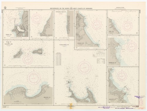 Japan : anchorages on the north and west coasts of Hokkaido