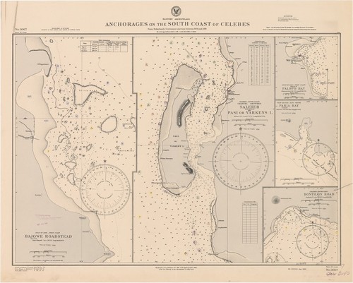 Eastern archipelago : anchorages on the south coast of Celebes