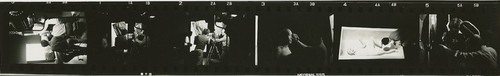 Ping: Film documentation: Film strip showing actor Maro Sekiji