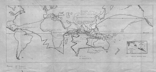 Lusiad Expedition Track Chart