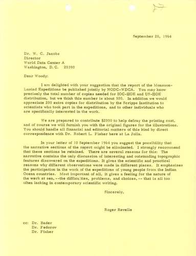 Letter to W.C. Jacobs