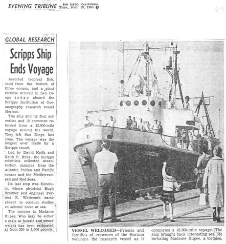 Global Research: Scripps Ship Ends Voyage