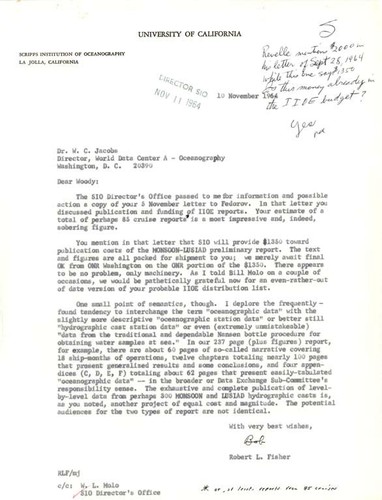 Letter to W.C. Jacobs