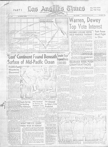 Lost Continent Found Beneath Surface of Mid-Pacific Ocean