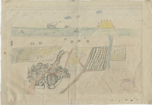 Children's Drawings, Spanish Civil War