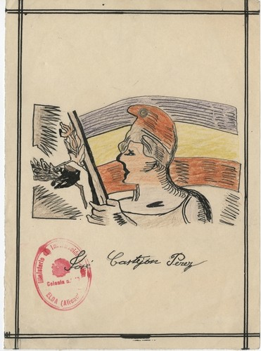 Children's Drawings, Spanish Civil War