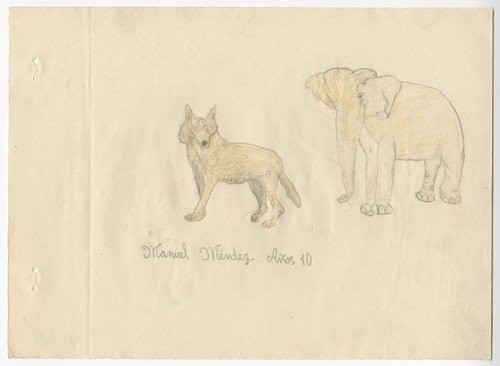 Children's Drawings, Spanish Civil War