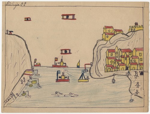 Children's Drawings, Spanish Civil War