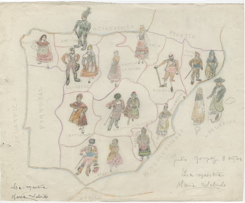 Children's Drawings, Spanish Civil War