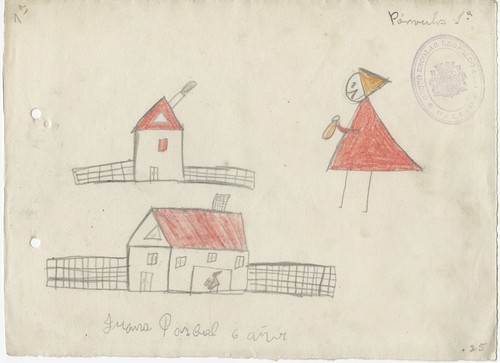 Children's Drawings, Spanish Civil War