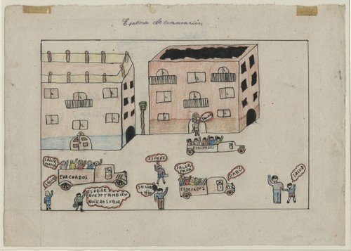 Children's Drawings, Spanish Civil War