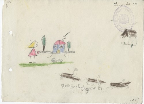 Children's Drawings, Spanish Civil War