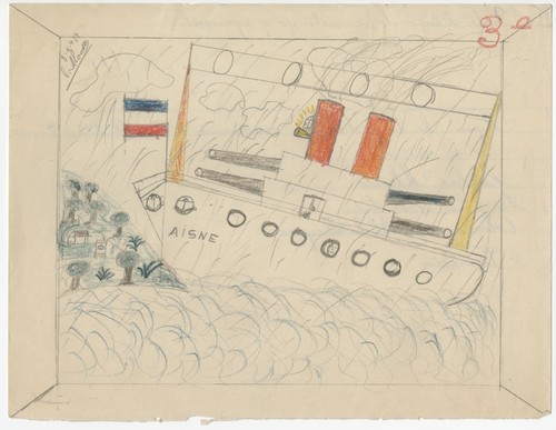 Children's Drawings, Spanish Civil War