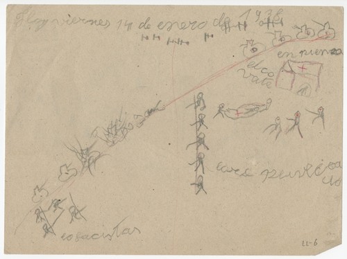 Children's Drawings, Spanish Civil War