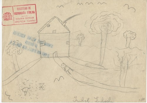 Children's Drawings, Spanish Civil War