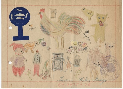 Children's Drawings, Spanish Civil War