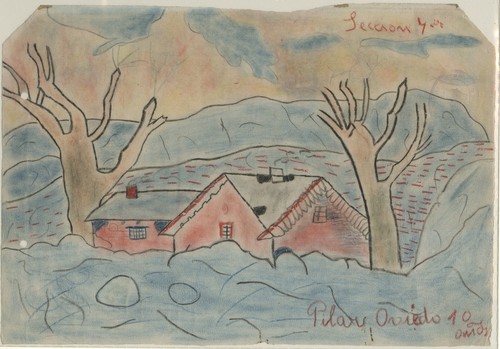 Children's Drawings, Spanish Civil War