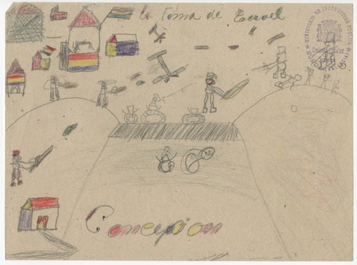 Children's Drawings, Spanish Civil War