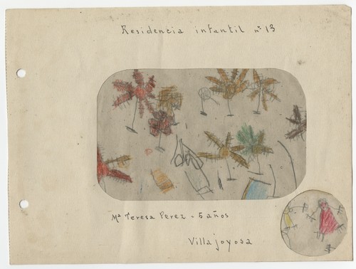 Children's Drawings, Spanish Civil War