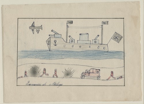 Children's Drawings, Spanish Civil War