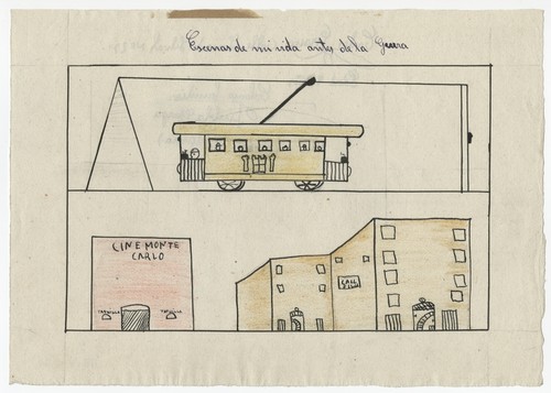 Children's Drawings, Spanish Civil War