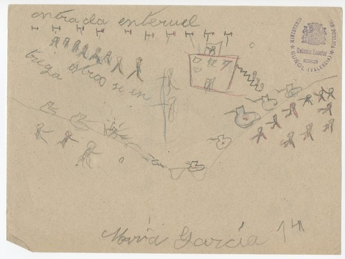 Children's Drawings, Spanish Civil War