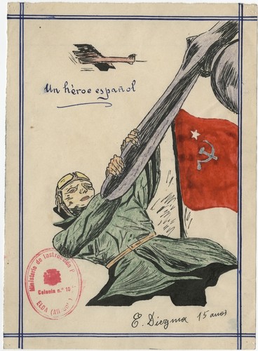 Children's Drawings, Spanish Civil War