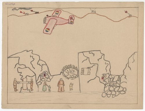 Children's Drawings, Spanish Civil War