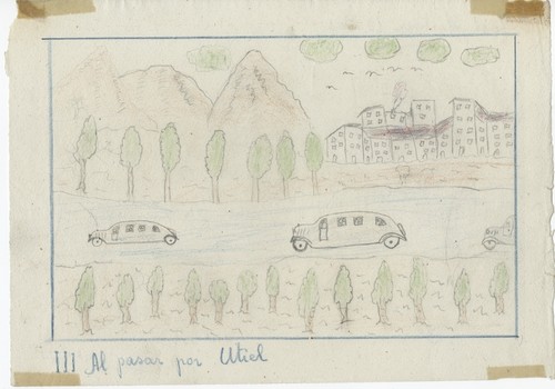 Children's Drawings, Spanish Civil War