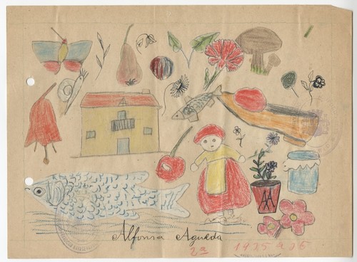 Children's Drawings, Spanish Civil War