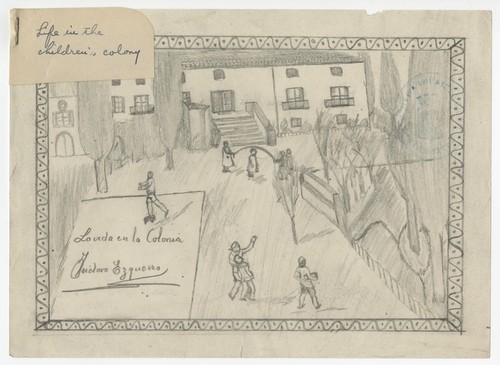 Children's Drawings, Spanish Civil War