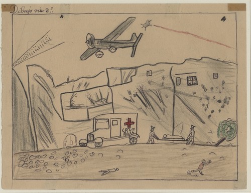 Children's Drawings, Spanish Civil War