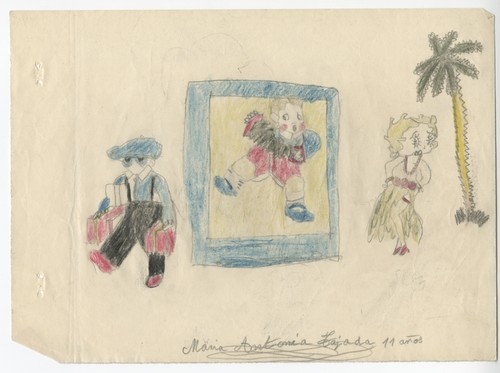 Children's Drawings, Spanish Civil War