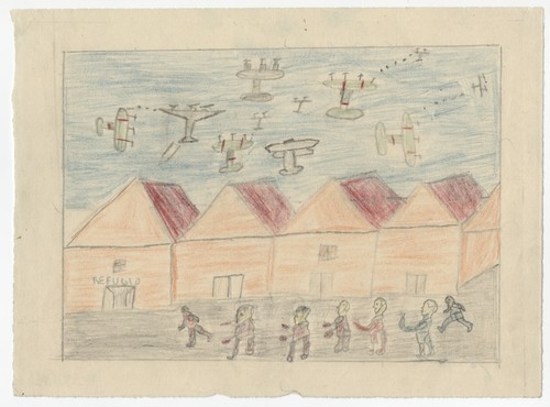 Children's Drawings, Spanish Civil War