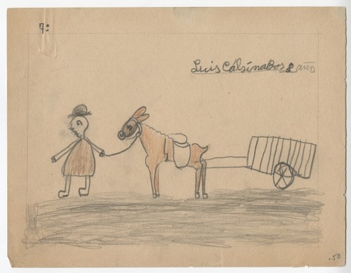 Children's Drawings, Spanish Civil War