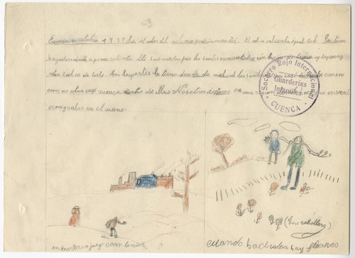 Children's Drawings, Spanish Civil War