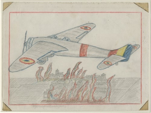 Children's Drawings, Spanish Civil War