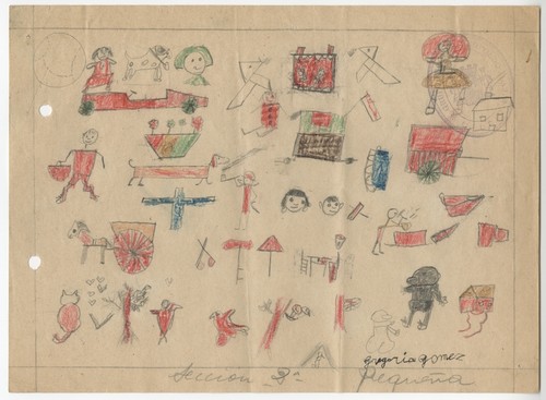 Children's Drawings, Spanish Civil War